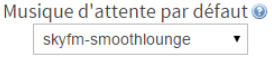 Musique d'attente des postes téléphoniques