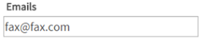 Email to receive fax