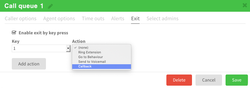 Enable Call-Back