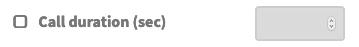 Maximum call length alert
