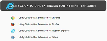 Click-to-Dial for Internet Explorer
